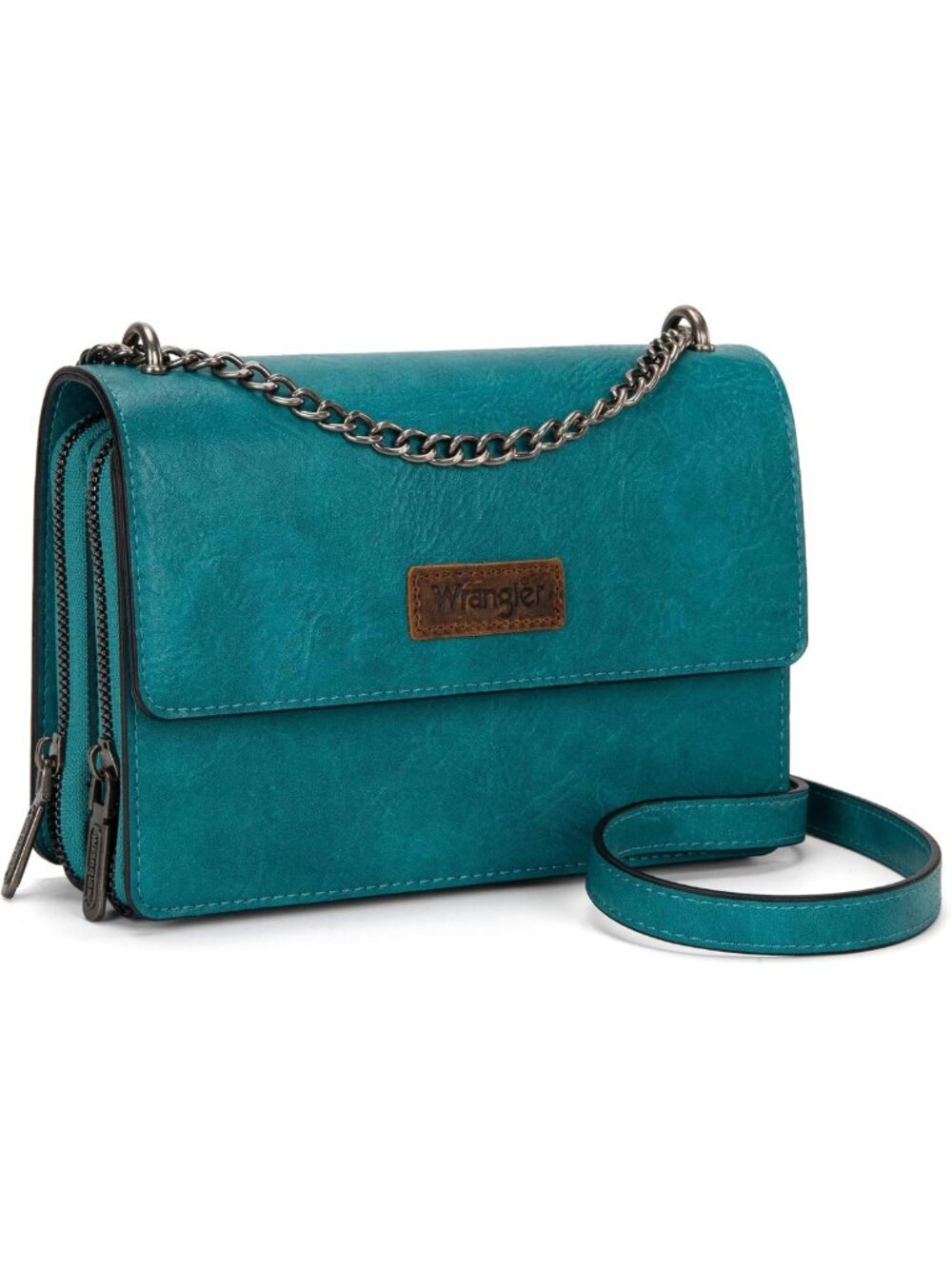 Vintage Flap Crossbody Purse for Women | Stylish Shoulder Bag & Wallet Combo